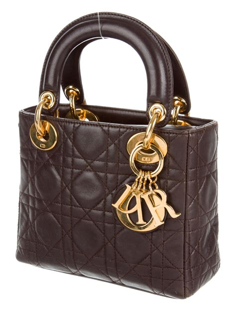 dior lady bag mini|pre owned lady dior bag.